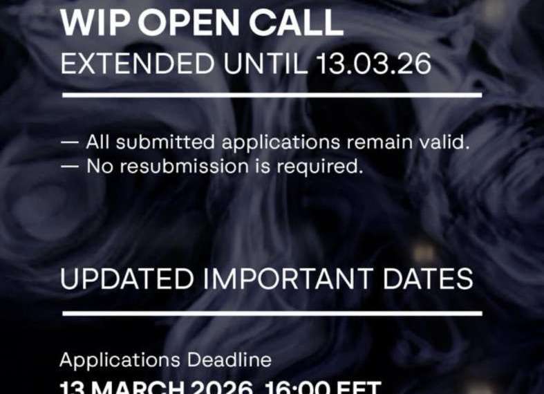 WIP Arts & Technology Festival 2026 — 16-25 October – Open Call Now